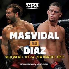 Nate Diaz vs Masvidal fight